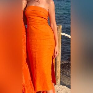 Reformation linen dress